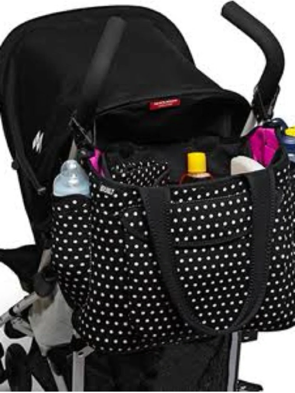 BUILT Go-Go Diaper Tote - Black